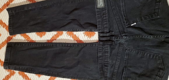 Vintage Levi's  Women's Legging Jean's ,Black - Picture 3 of 8